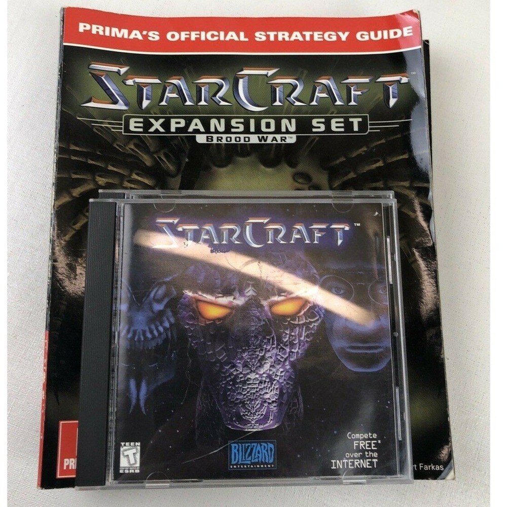 StarCraft PC Game Lot Blizzard Strategy Guide Expansion‎ Set Detailed Maps - Picture 6 of 6